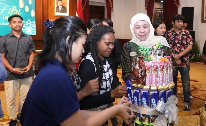 Silaturahmi Bersama Bamag - LKKI, Gubernur Khofifah Gemakan Semangat Toleransi di Momen Idul Fitri