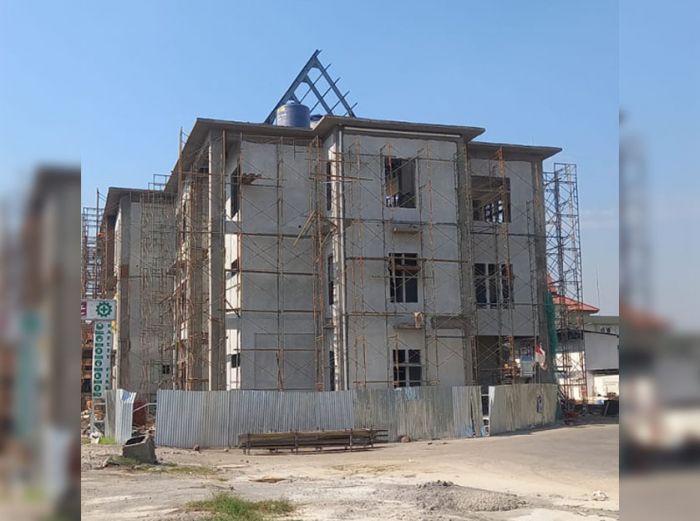 Ini Progres Pembangunan Gedung Baru 3 Lantai OPD Kabupaten Pasuruan 