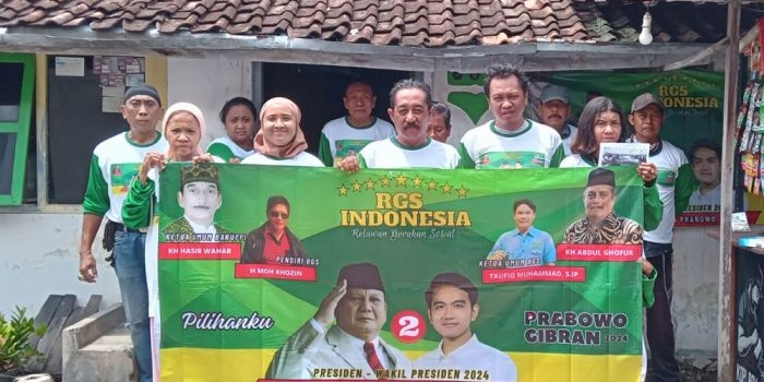 RGS Indonesia Blora siap berjibaku memenangkan Prabowo-Gibran. Foto: Ist.