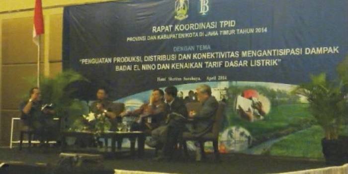 Rakor TPID Jatim 2014 di Hotel Meritus Surabaya, Selasa (29/4/2014). foto: Nisa Alseena/Bangsa Online