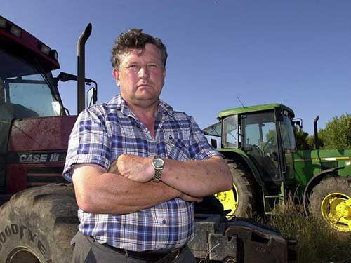Derek Mead, tewas digilas traktor. foto: independent