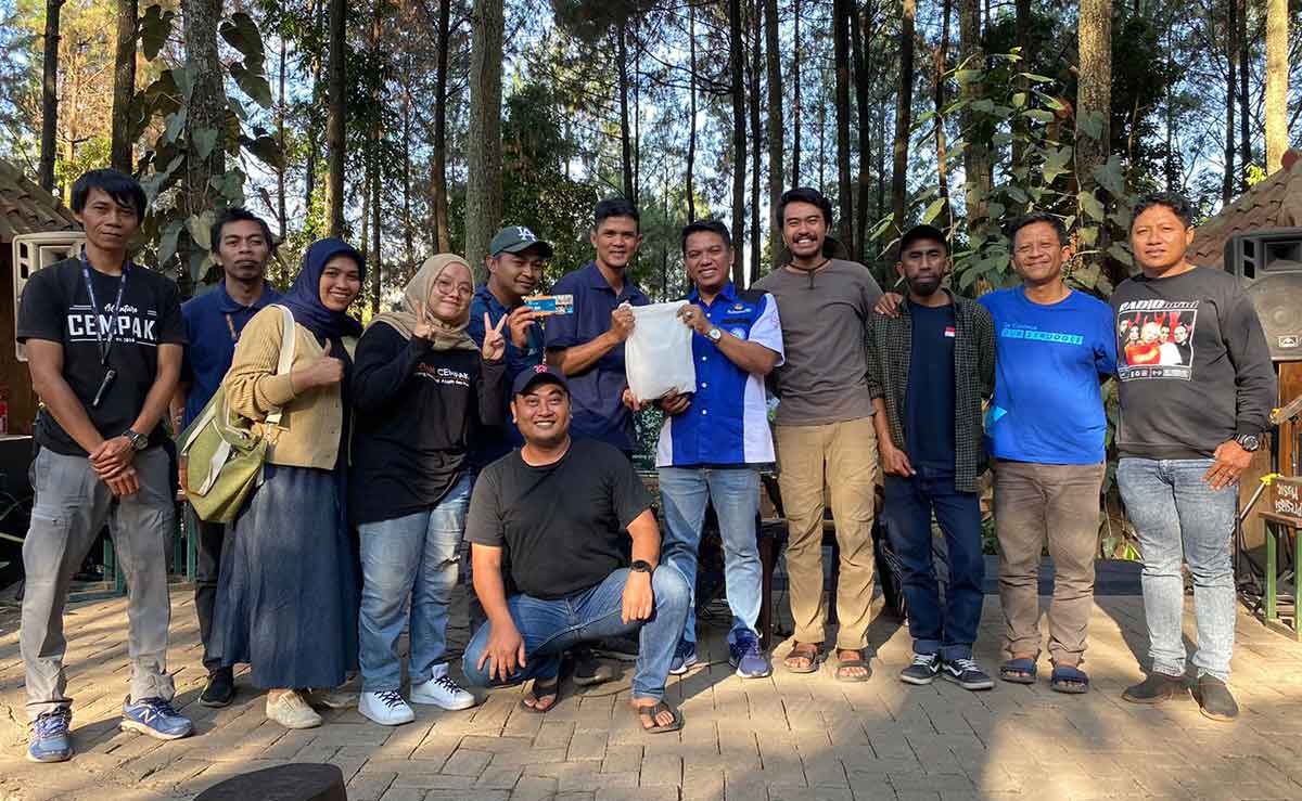 Jajaran aktivis lingkungan di Pasuruan.