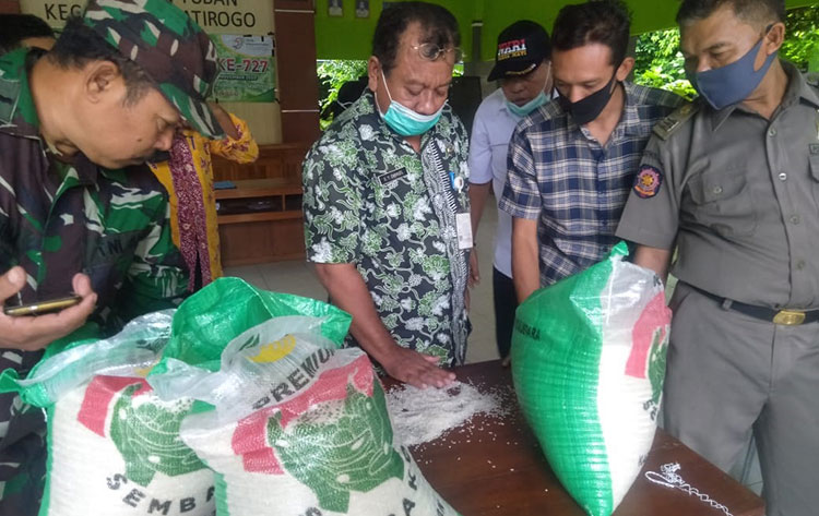 KPM BPNT di Jatirogo Tuban Mantap Gunakan Beras Kualitas Premium