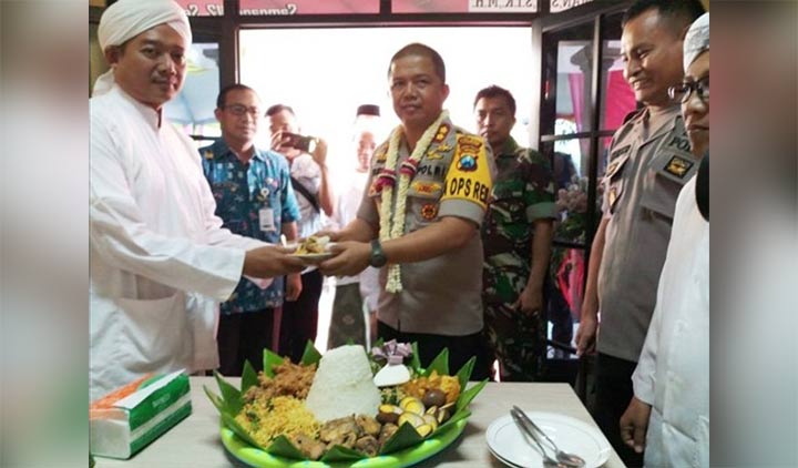 Polsek Tambelangan Sampang yang Dibakar Massa Dibangun Lagi