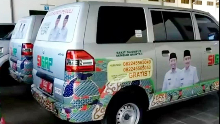 Mobil Sehat milik Pemkab Pamekasan yang akan didistribusikan secepatnya. 