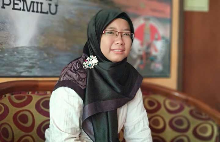 Divisi Teknis KPU Pacitan Sulistyorini.
