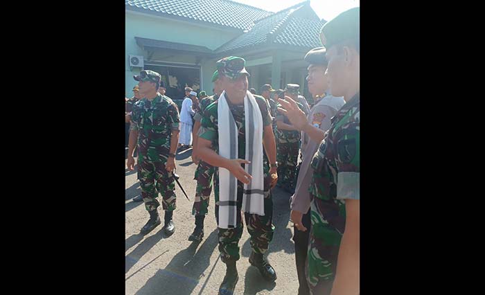 Silaturahmi, Pangdam V Brawijaya Kunjungi Makodim Pasuruan