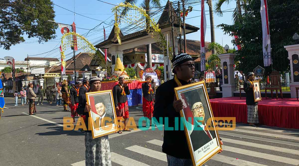 Perayakaan Hari Jadi ke-701 Kabupaten Blitar. Foto: AKINA NUR ALANA/BANGSAONLINE