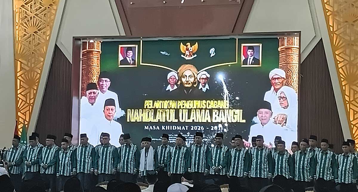 Pelantikan pengurus PCNU Bangil periode 2026-2031.