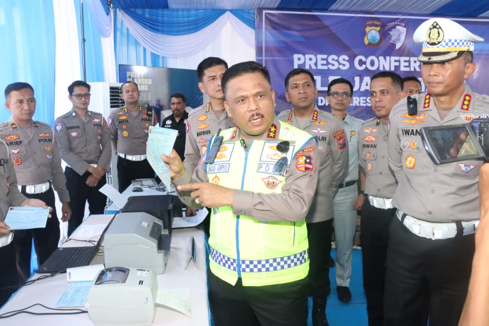 Kakorlantas Polri Targetkan 1000 Kamera ETLE Terpasang di Seluruh Jatim