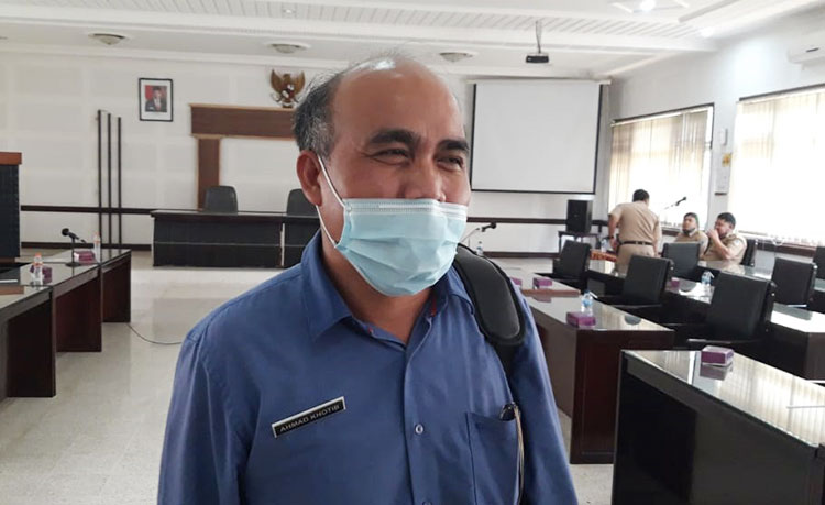Juru Bicara Gugus Tugas Percepatan Penanganan Covid-19 Kabupaten Kediri, dr. Ahmad Chotib. foto: (MUJI HARJITA/ BANGSAONLINE)