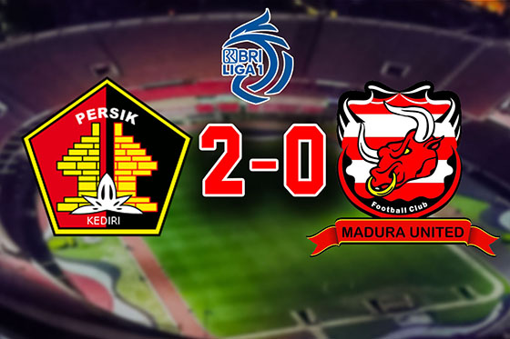 Hasil Persik Kediri vs Madura United: Macan Putih Terkam Laskar Sape Kerrab
