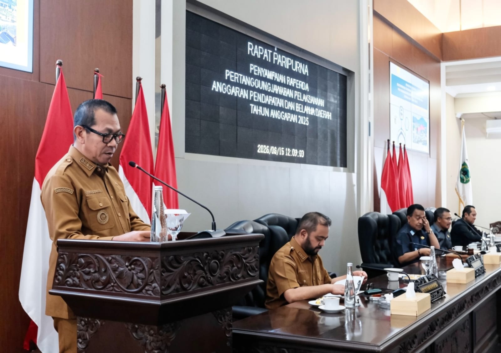 Pemkot Batu Raih WTP ke-11 Beruntun, Wali Kota Sampaikan Raperda Pertanggungjawaban APBD 2025