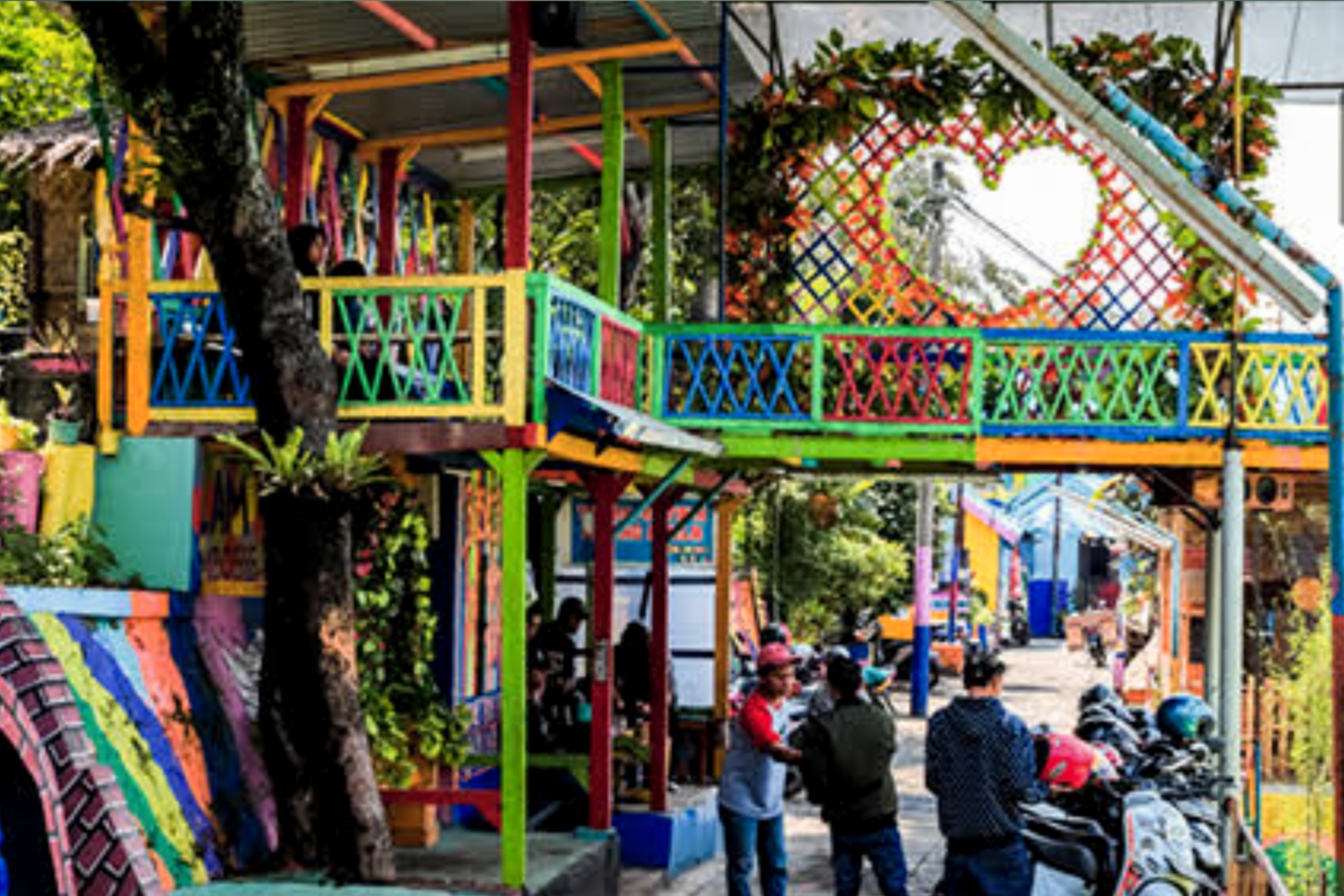Objek Wisata Kampung Tridi Malang