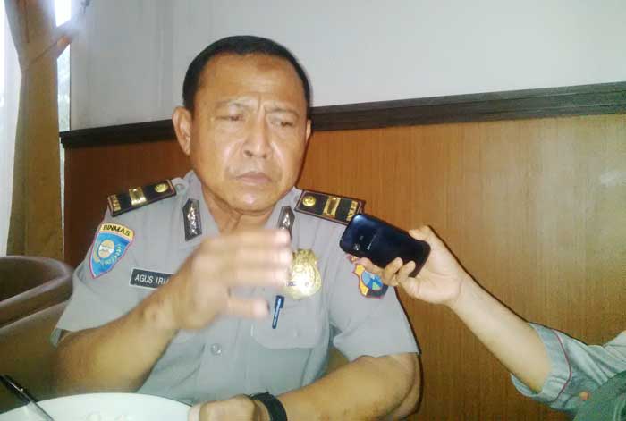F. Kaur Ops Binmas Polres Pacitan, Iptu Agus Irianto. foto: YUNIARDI S/ BANGSAONLINE