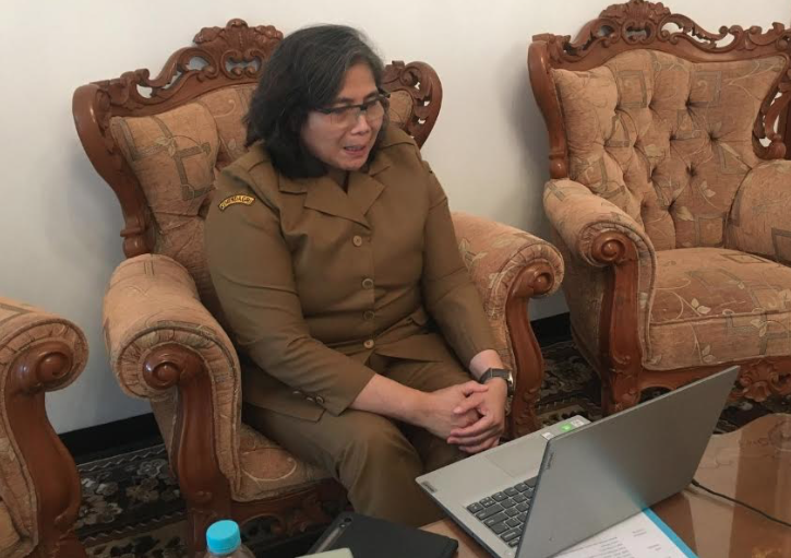 Pj Wali Kota Kediri Ikuti Rilis BPS soal Angka Inflasi Januari 2025 dan Hunian Hotel Desember 2024