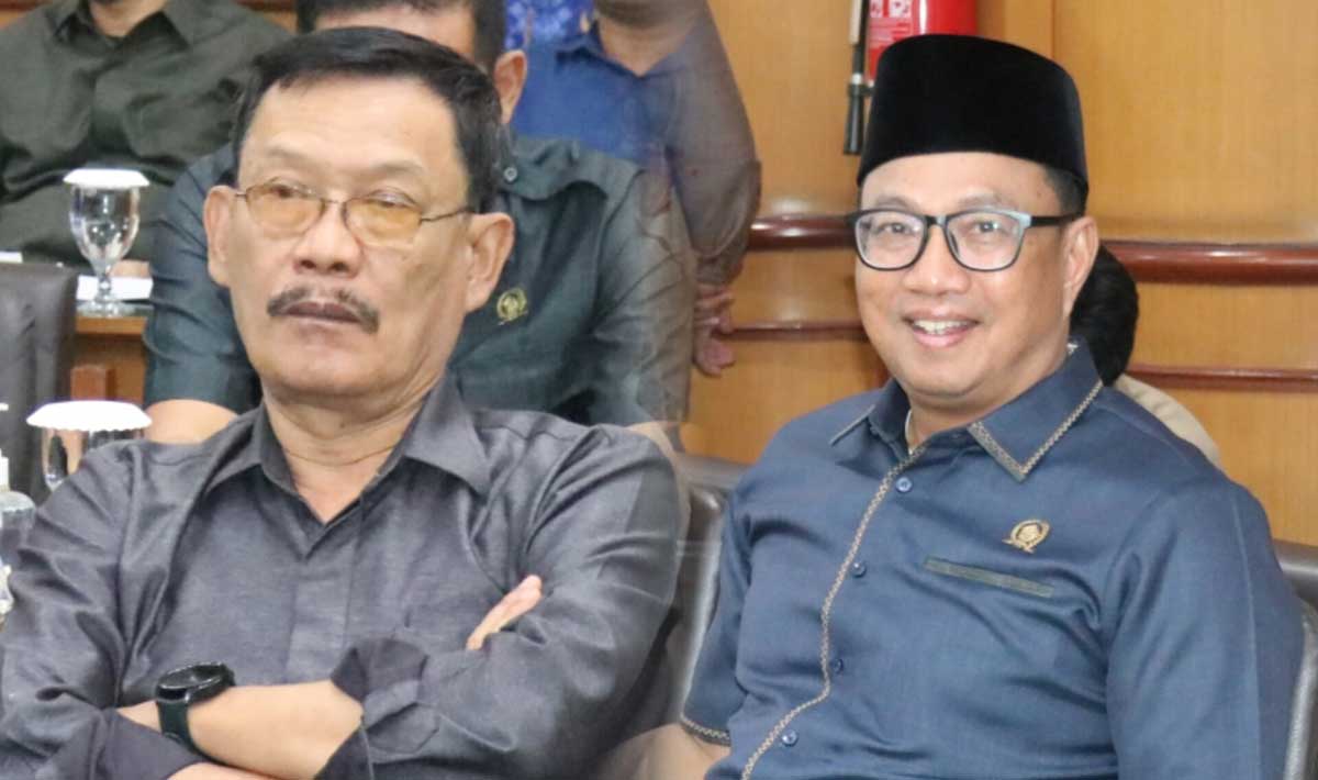 Kolase foto Atek Ridwan dan Nadhir.