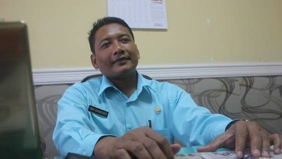 Kepala Unit Reg Ident (KRI) Satlantas Polres Tuban, IPDA Sony Hartanto. (Suwandi/BangsaOnline)