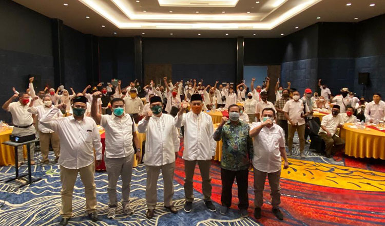 Konsolidasi Pemenangan, BHS-Taufiq Beberkan Program ke Kader Gerindra