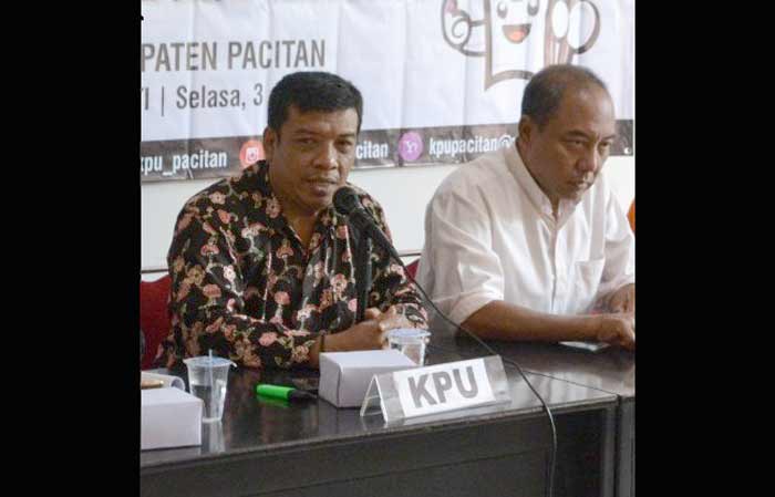 Ketua KPU Pacitan, Damhudi.