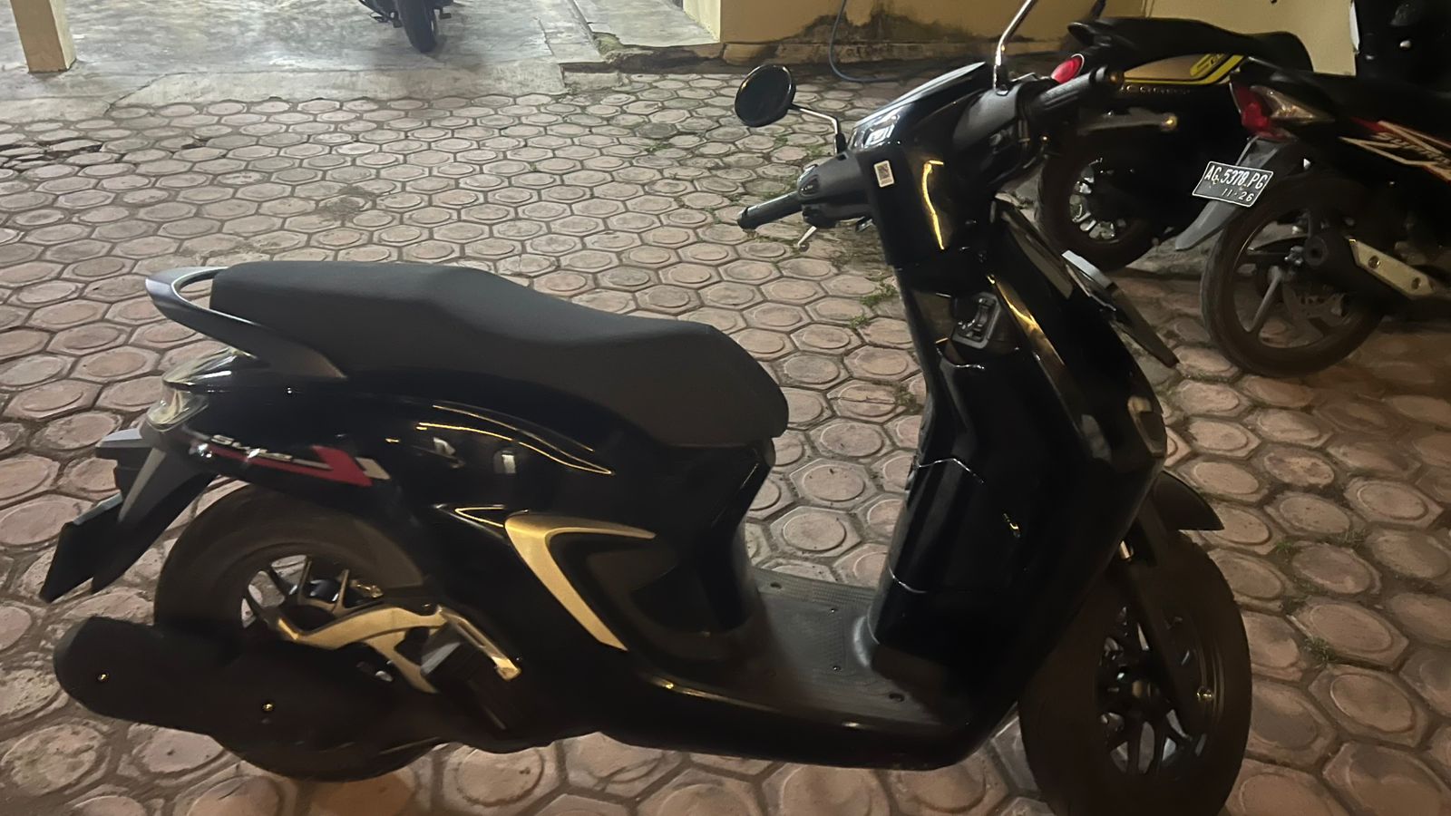 Motor sarana yang digunakan pelaku (dok. Ist)