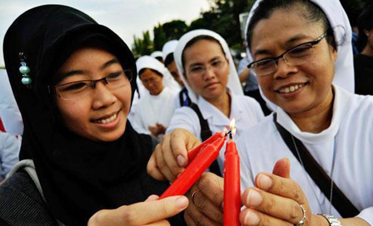 Ilustrasi kerukunan beragama. foto: PGI