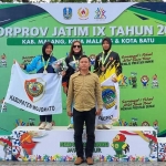 Para Atlet Gresik yang berhasil memborong medali dari Cabor Dayung di Porprov IX Jatim di Malang. Foto: Ist.
