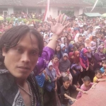 Trimo, Ketua Komunitas Mulia Muda Peduli Budaya Kabupaten Trenggalek. foto: herman/ bangsaonline.