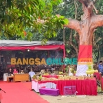 Ruwatan Negara Menyongsong Indonesia Mercusuar Perdamaian Dunia di halaman Situs Persada Sorkarno Ndalem Pojok. Foto: Muji Harjita/BANGSAONLINE