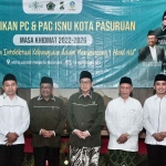 Suasana pelantikan PC ISNU Kota Pasuruan periode 2022-2026.