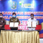 Bank Jatim melalui Unit Usaha Syariah (UUS) melakukan penandatanganan Perjanjian Kerja Sama (PKS) dengan PT Makmur Berkah Amanda Tbk. (foto: ist)