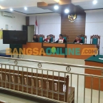 Sidang gugatan wanprestasi di Pengadilan Negeri Jombang. Foto: AAN AMRULLOH/BANGSAONLINE