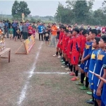 
Udik Djanuantoro saat memberi pengarahan usai pertandingan final. 