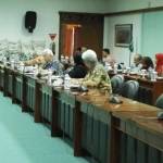 Suasana rapat Panja Freeport DPR RI, manajemen PT. Freeport Indonesia, Direksi PG dan pihak terkait di Wisma Kebomas PG. foto: SYUHUD/ BANGSAONLINE