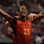 Michy Batshuayi mencetak gol tunggal yang membawa Belgia menang 1-0 atas Kanada pada laga Grup F