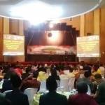Suasana silaturahmi yang digelar Pangdam V Brawijaya bersama Forkopimda dan Rektor se-Jatim. foto: sidharta/ BANGSAONLINE