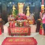 Vihara Avalokitesvara yang terletak di Dusun Candi, Desa Polagan, Kecamatan Galis, Kabupaten Pamekasan.