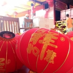 Lampion baru sudah disiapkan Klenteng Kwan Sing Bio jelang perayaan Tahun Baru Imlek.
