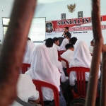 Sosialisasi anti-narkoba yang diadakan di Kota Blitar.