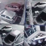Rekaman CCTV yang menunjukkan dua orang pelaku beraksi mencuri motor.