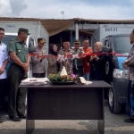 Sesi pemotongan pita peresmian SPPG di Kecamatan Jenu