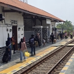 Stasiun Papar di Kabupaten Kediri terus berbenah demi kenyamanan penumpang. (Ist). 