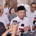 Menteri ATR/BPN saat memberi keterangan ke awak media.