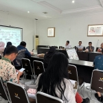 Bappeda Kota Kediri saat  menggelar sosialisasi terkait Lomba Penelitian Pembangunan Kota Kediri Tahun 2025. (Ist). 
