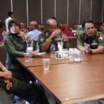Rombongan dari Kodam V/Brawijaya turut menghadiri resepsi HUT HARIAN BANGSA ke-19.