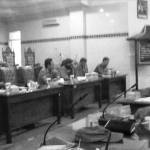 Panja DPRD Kabupaten Mojokerto menampung pengakuan para kades soal penggunaan bantuan keuangan (BK) desa di ruang sidang DPRD setempat. Foto:gunadhi/BANGSAONLINE
