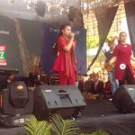 Para peserta saat tampil di panggung Student Jazz 2018.
