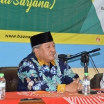 Wakil Ketua II Drs KH Ahsanul Haq saat memberikan kata sambutan.