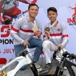  Atlet Kota Batu, Pandu Satria Perkasa raih medali emas di Jatim Downhill Series 2022.