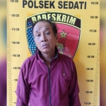 Petrus, pelaku jambret yang ditangkap.